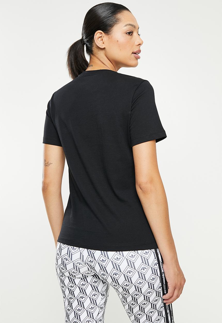 adidas Performance - W blt2 perfomance short sleeve tee - black & white