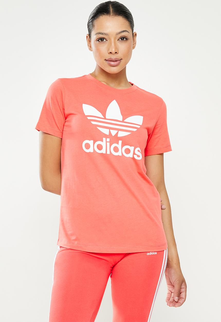 adidas Originals - Trefoil tee - semi turbo