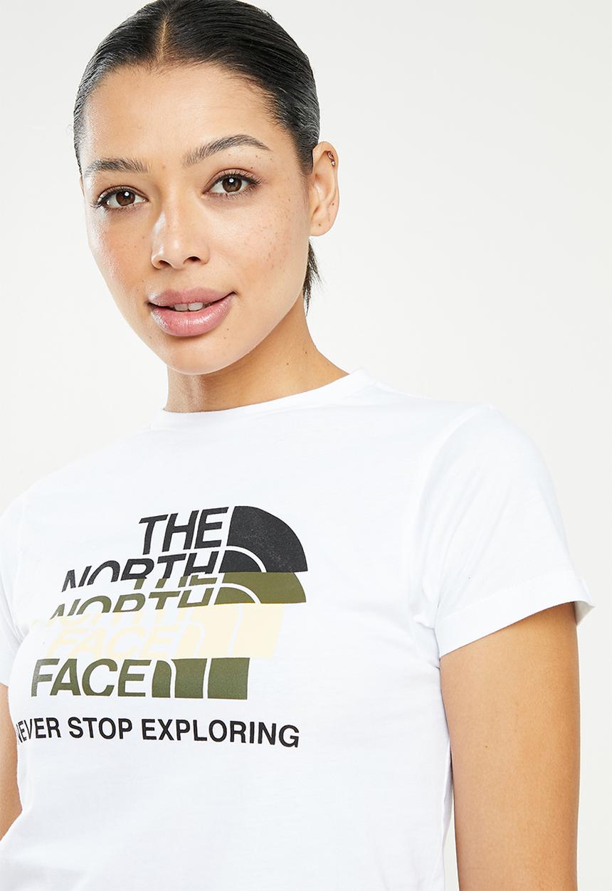 The North Face - W coordinates short sleeve tee - white