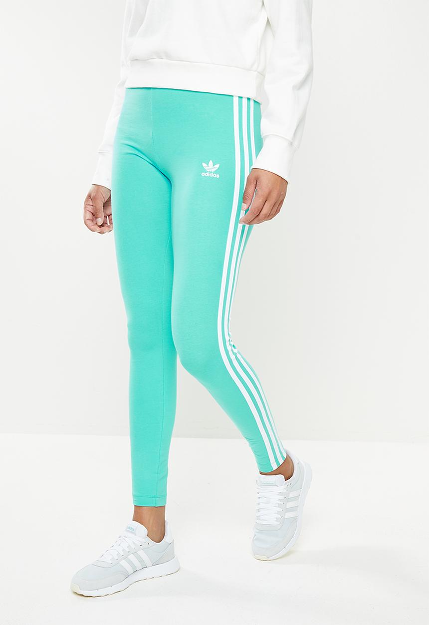 adidas Originals - 3 stripes tights w - semi mint rush