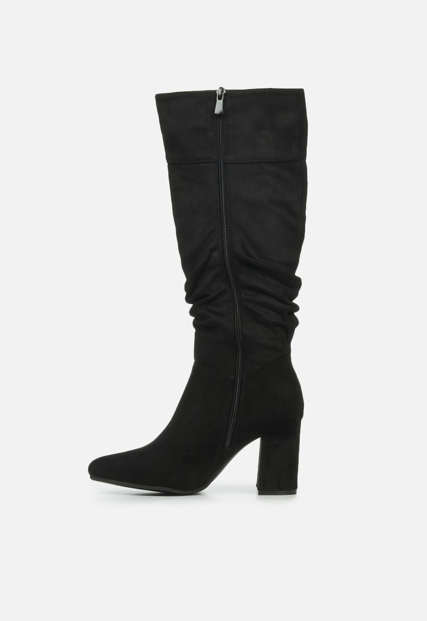 Butterfly Feet - Kiana 2 knee high boot - black