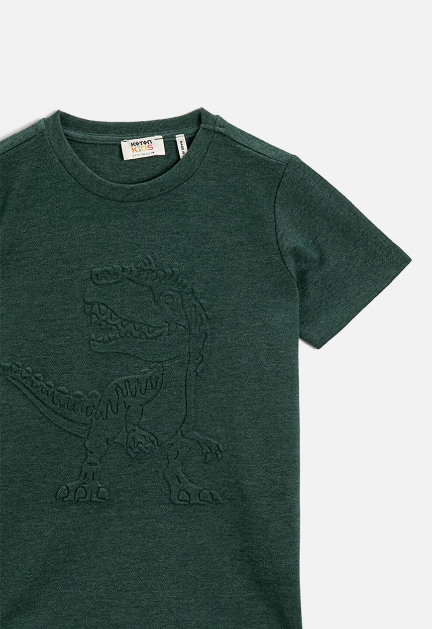 Koton Kids - Boys short sleeve tee - green