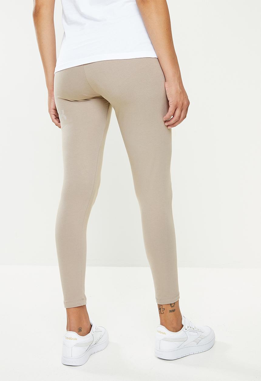 Reebok - Te big logo leggings - boulder grey