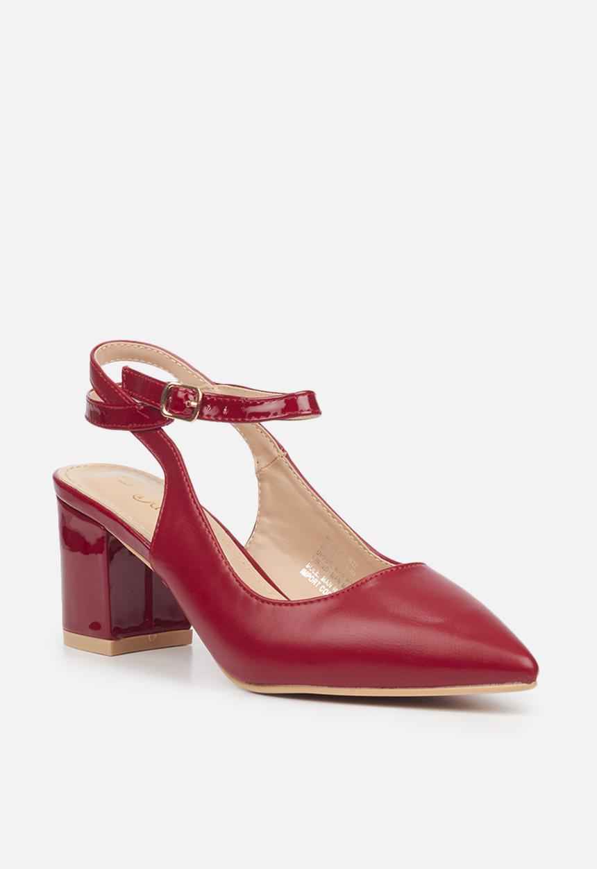 Butterfly Feet - Nancie 1 court heel - burgundy