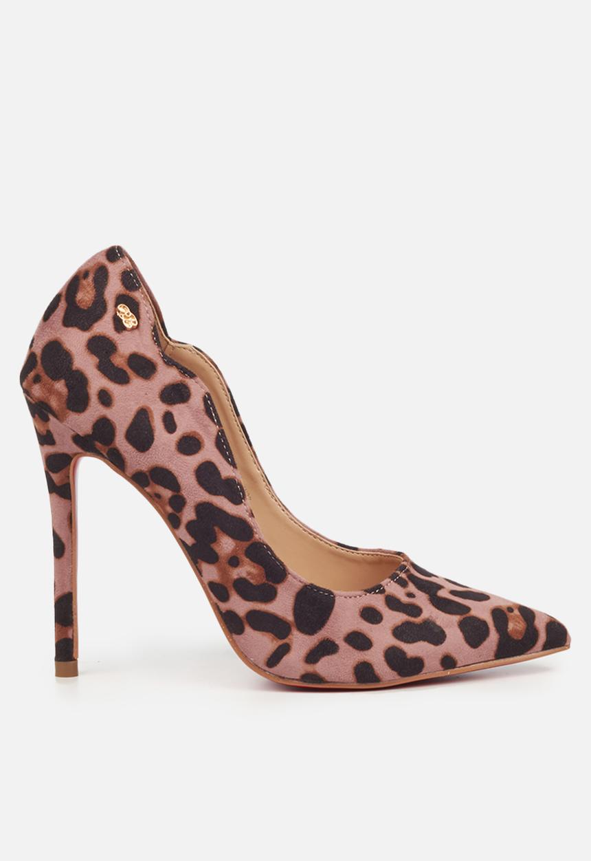 Miss Black - Lou15 court heel - multi 