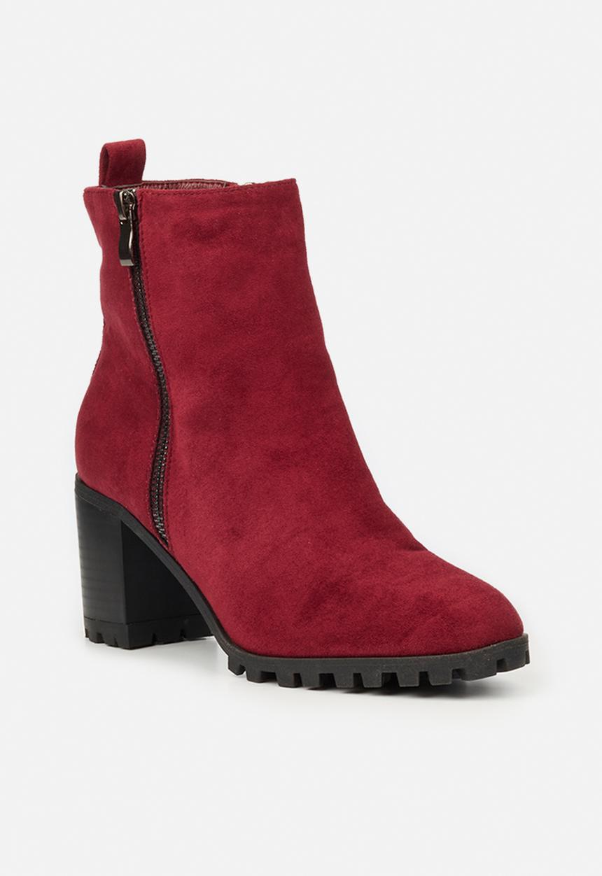 Butterfly Feet - Tallie ankle boot - burgundy