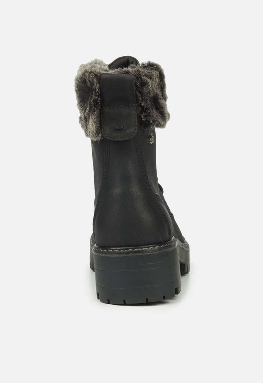 Miss Black - Fox6 lace-up ankle boot - black