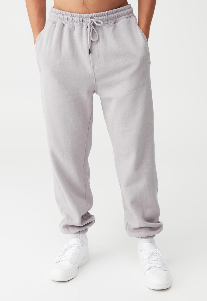 Cotton On - Loose fit track - overcast grey