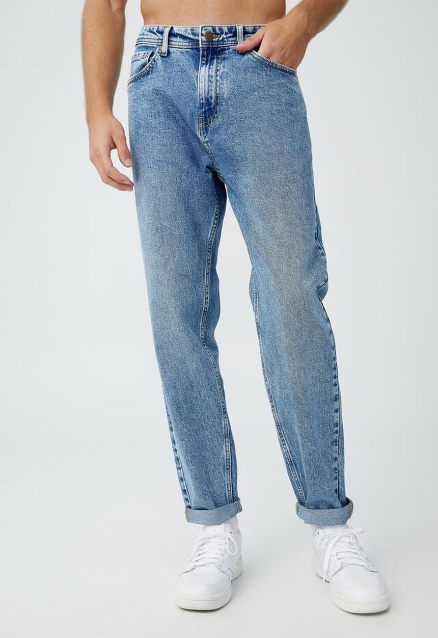 Cotton On - Relaxed tapered jean - old indigo