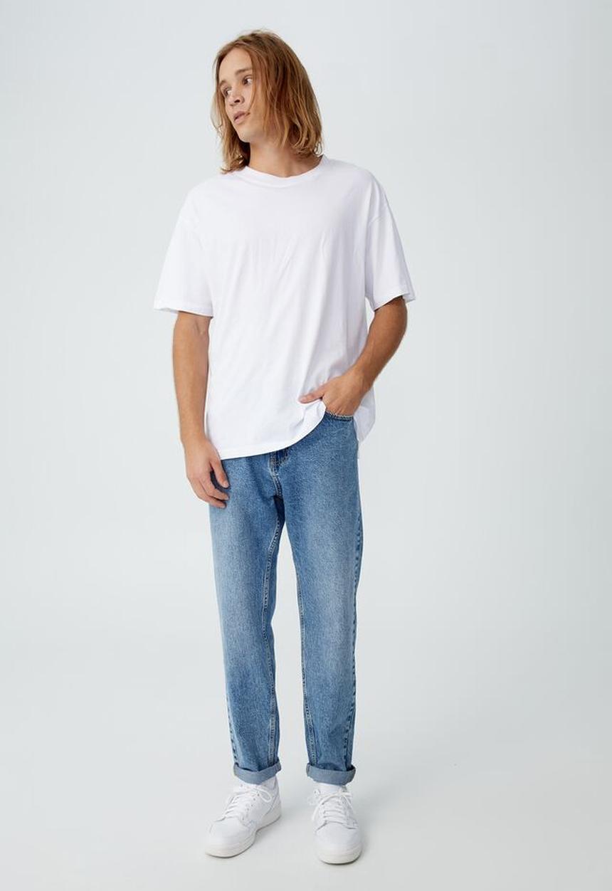 Cotton On - Relaxed tapered jean - old indigo