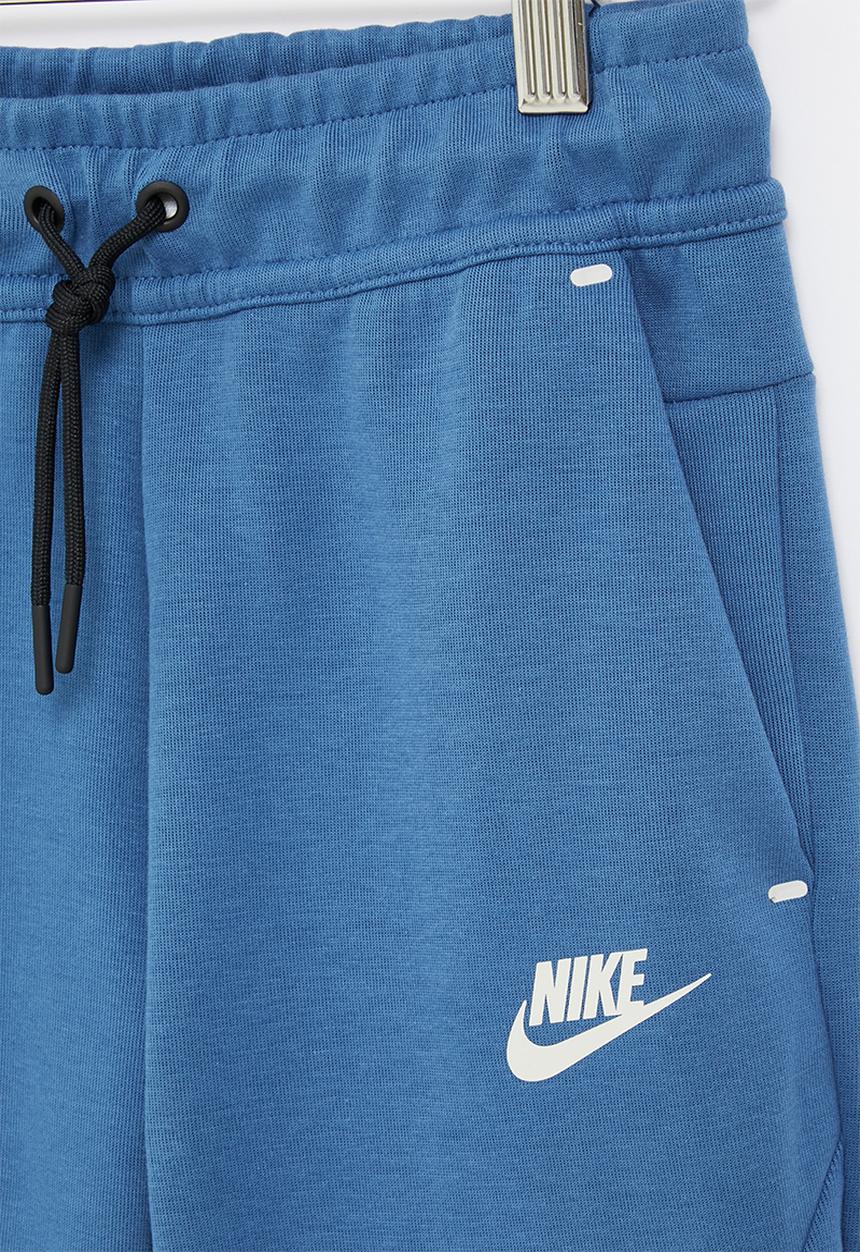 Nike - B nsw tch flc pant - dk marina blue & light bone