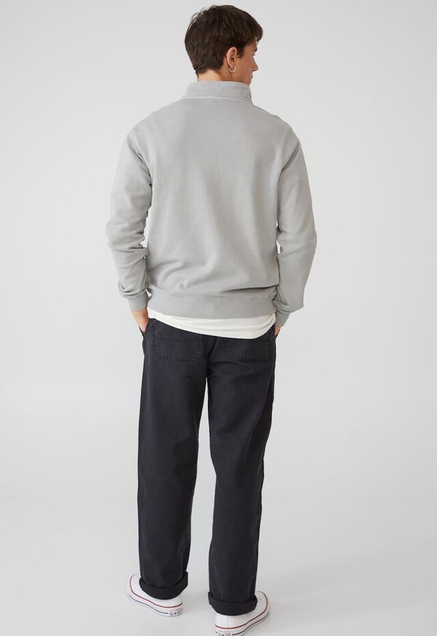 Cotton On - Quarter zip fleece - overcast grey