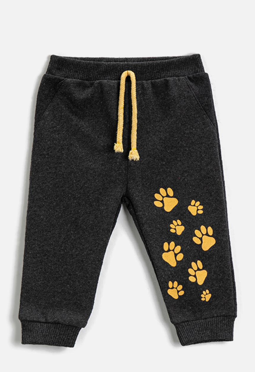 Koton Kids - Baby boys printed jogger - anthracite
