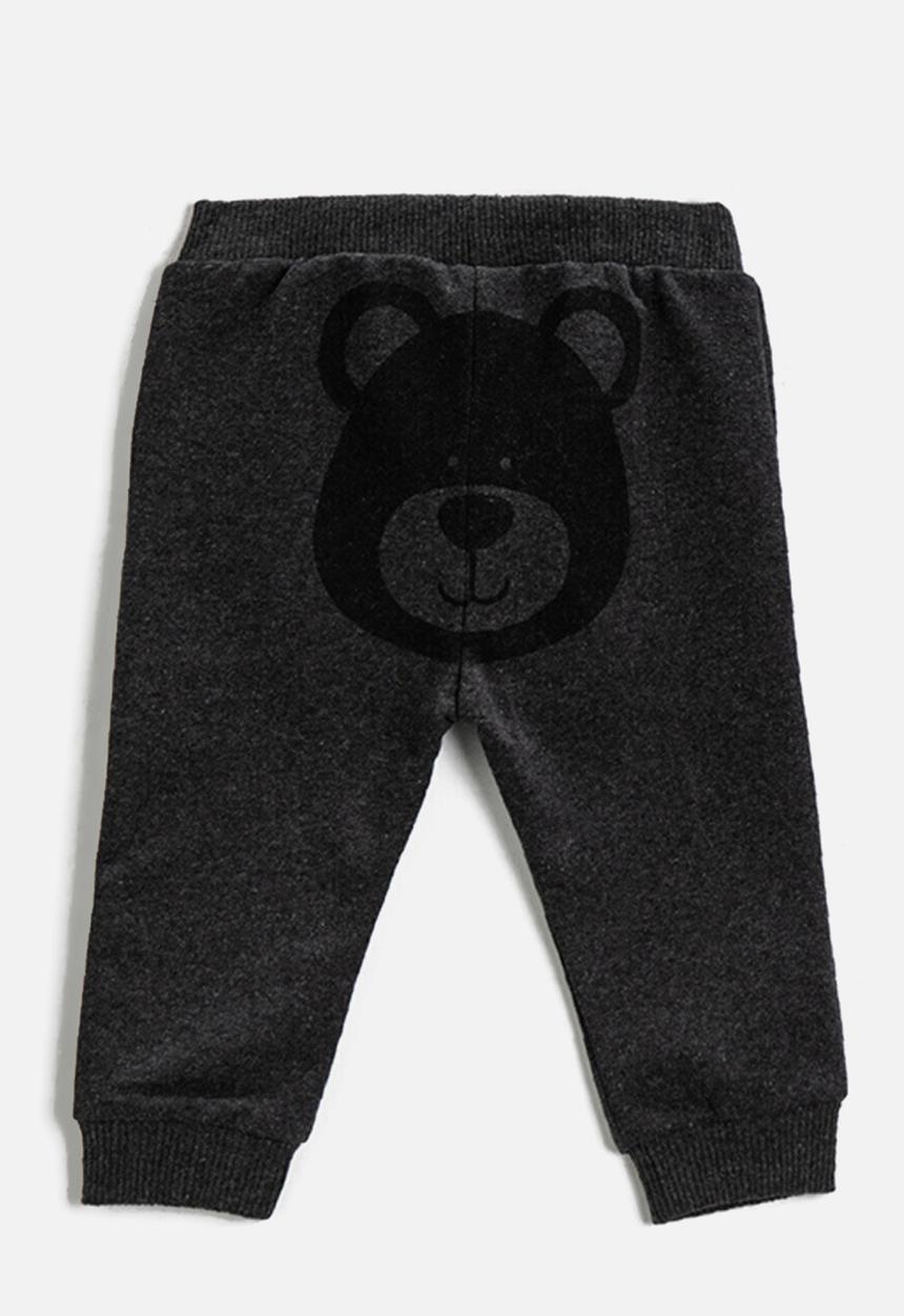 Koton Kids - Baby boys printed jogger - anthracite