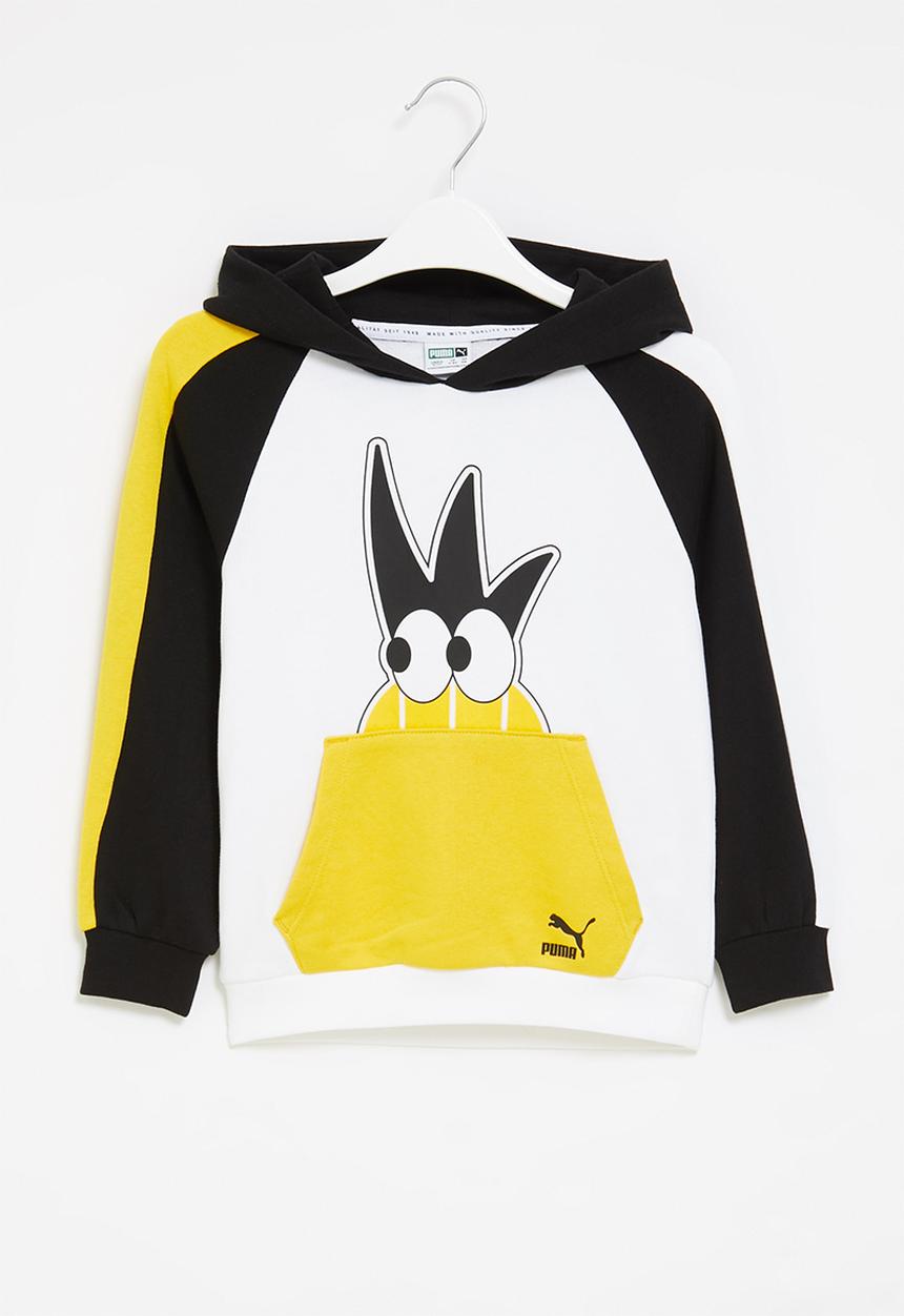 PUMA - Fruitmates hoodie tr - white & black 