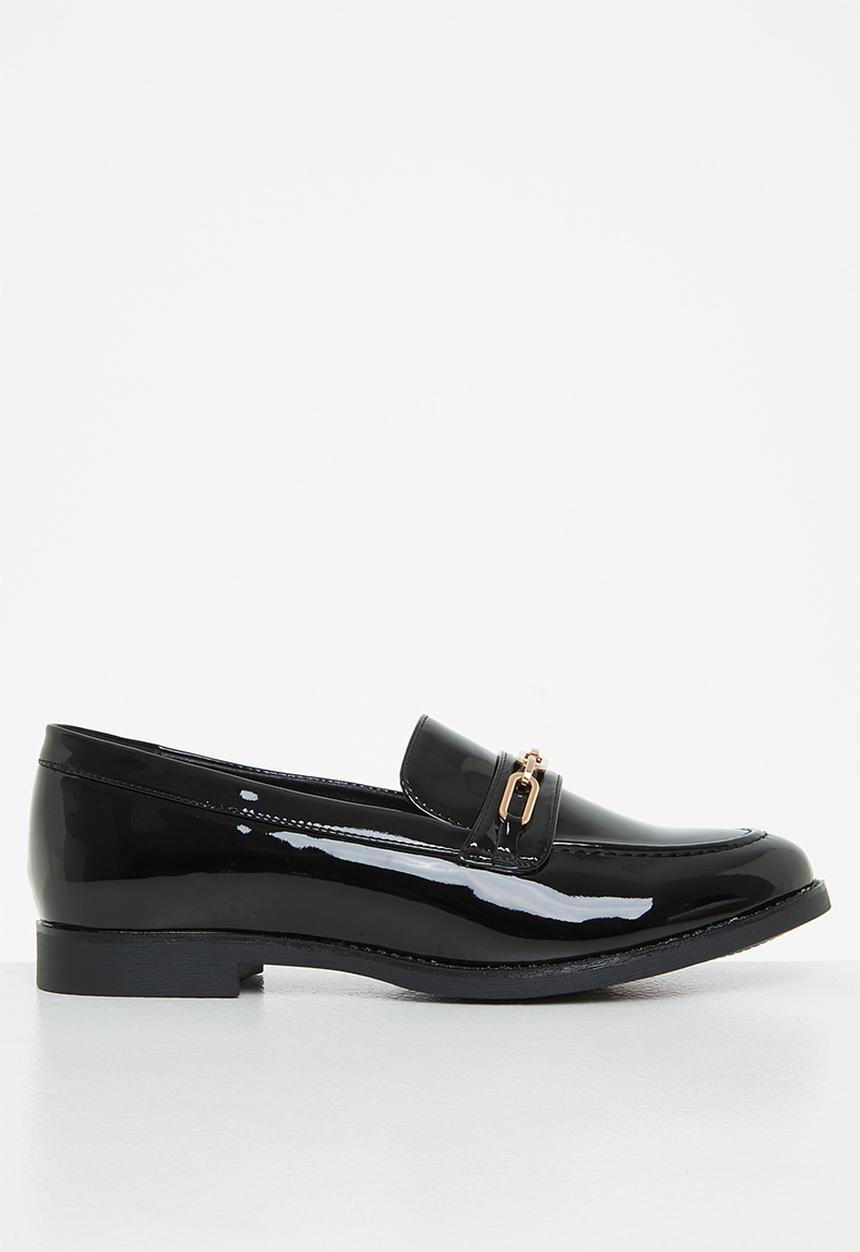 Glamorous - Wide fit chain loafer - black