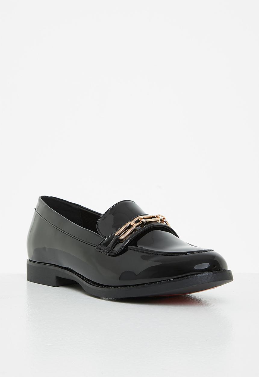 Glamorous - Wide fit chain loafer - black