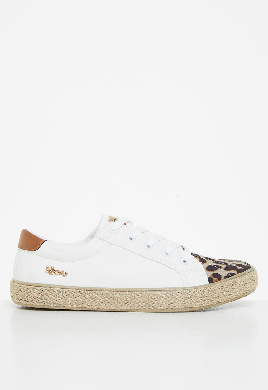 Miss Black - Republica5 espadrille sneaker - white