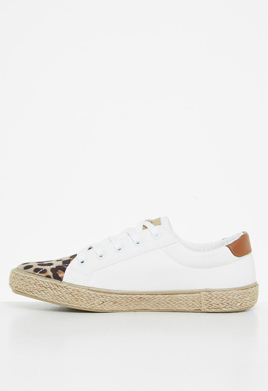 Miss Black - Republica5 espadrille sneaker - white
