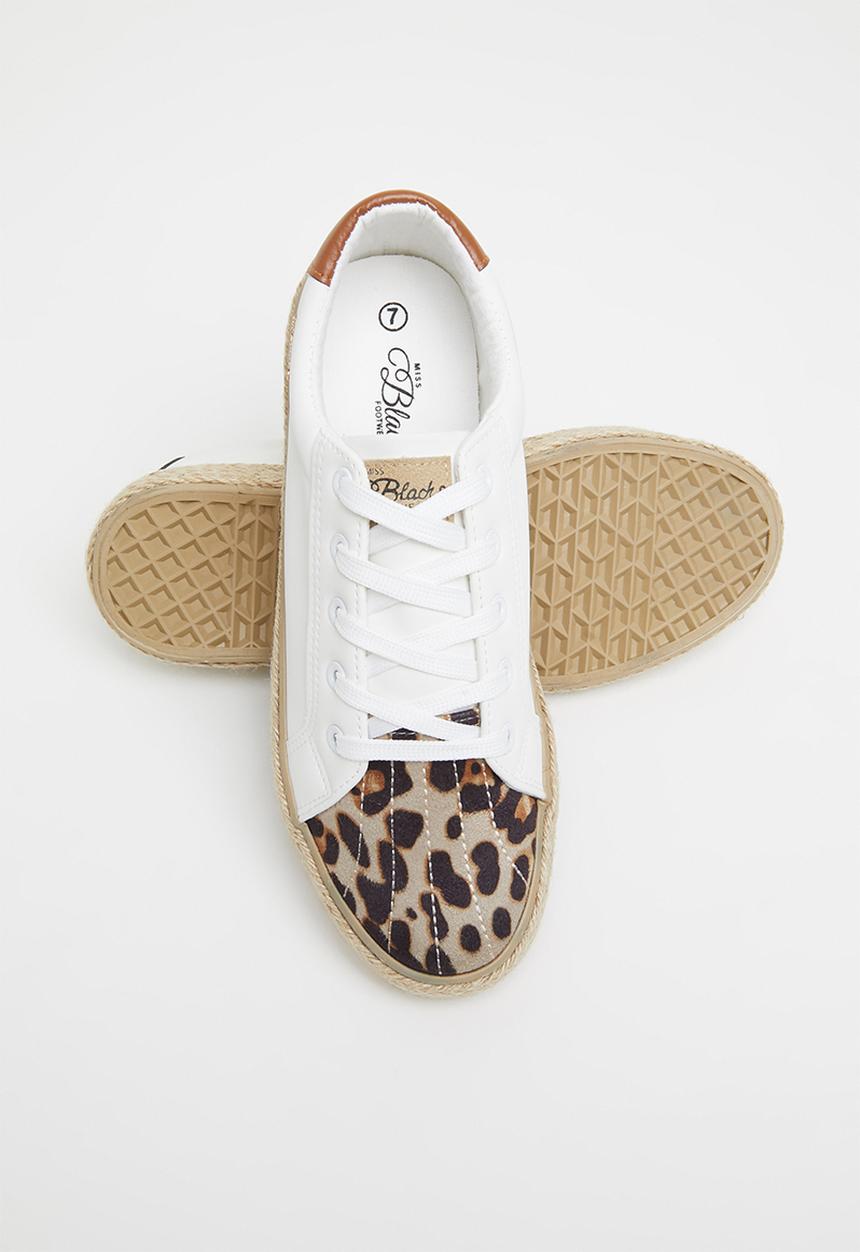 Miss Black - Republica5 espadrille sneaker - white