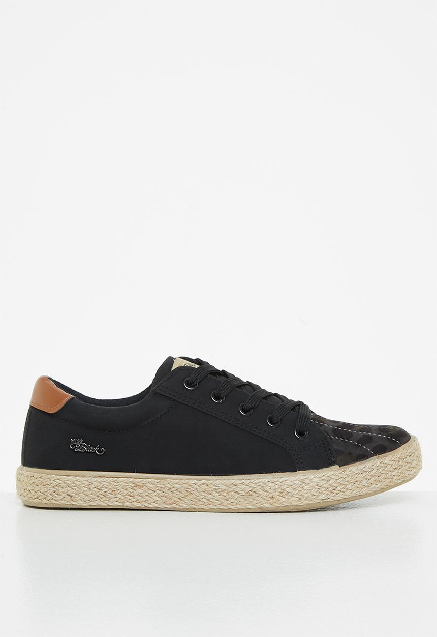 Miss Black - Republica5 espadrille sneaker - black