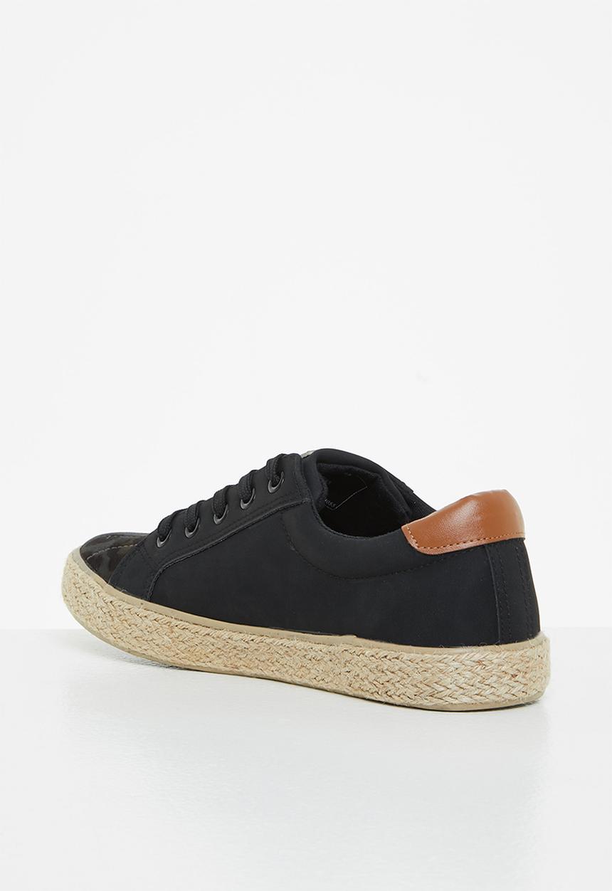 Miss Black - Republica5 espadrille sneaker - black