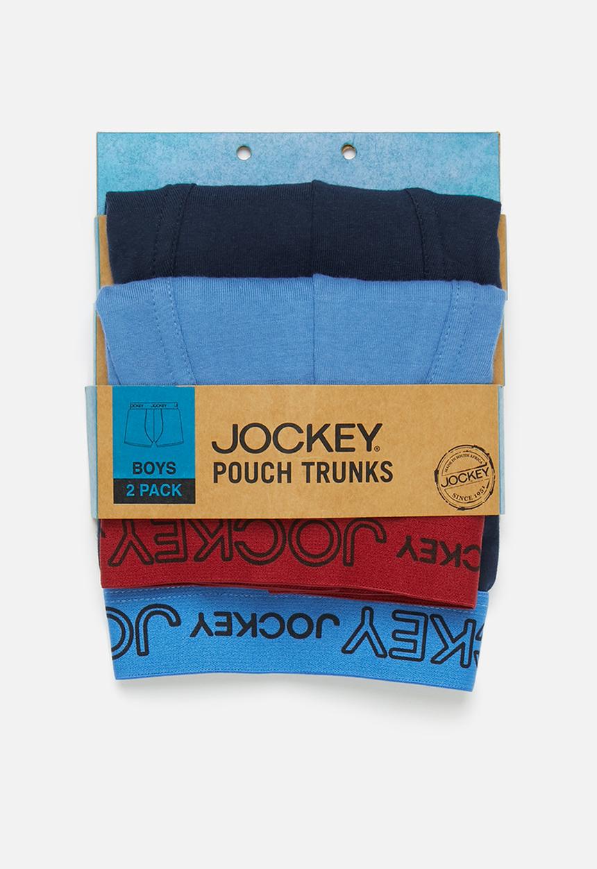 Jockey - 2-pack boys pouch trunk - blue