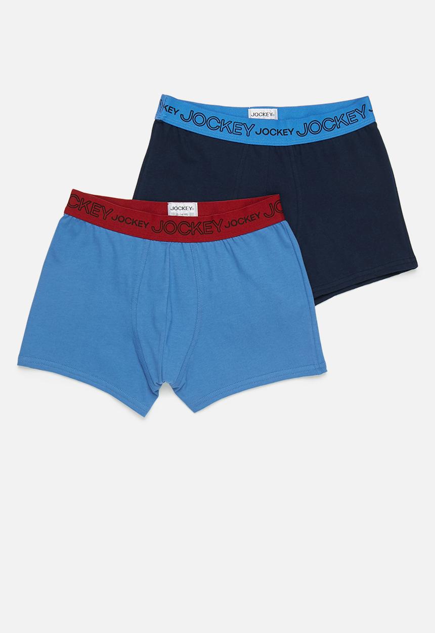 Jockey - 2-pack boys pouch trunk - blue