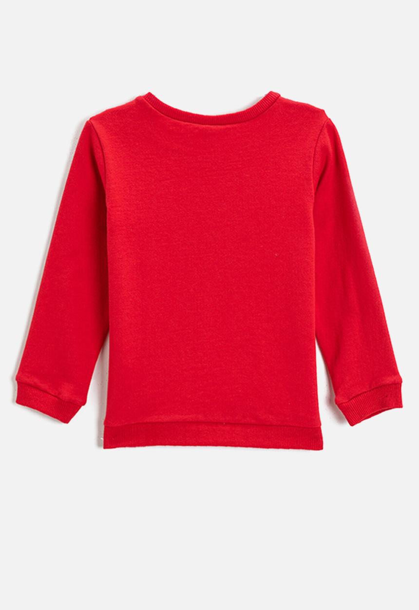 Koton Kids - Baby boys printed sweatshirt - red