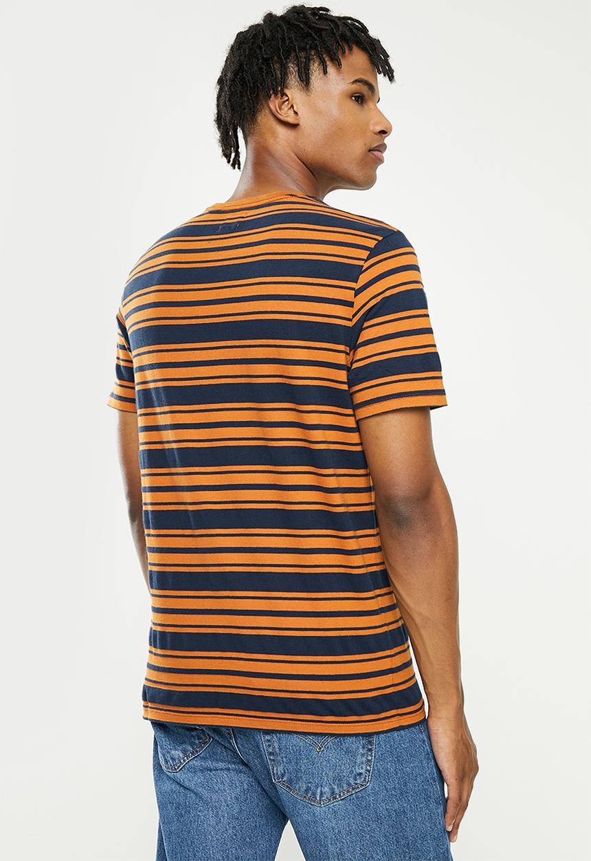 Levi’s® - Short sleeve original hm tee atlantic - navy & brown 
