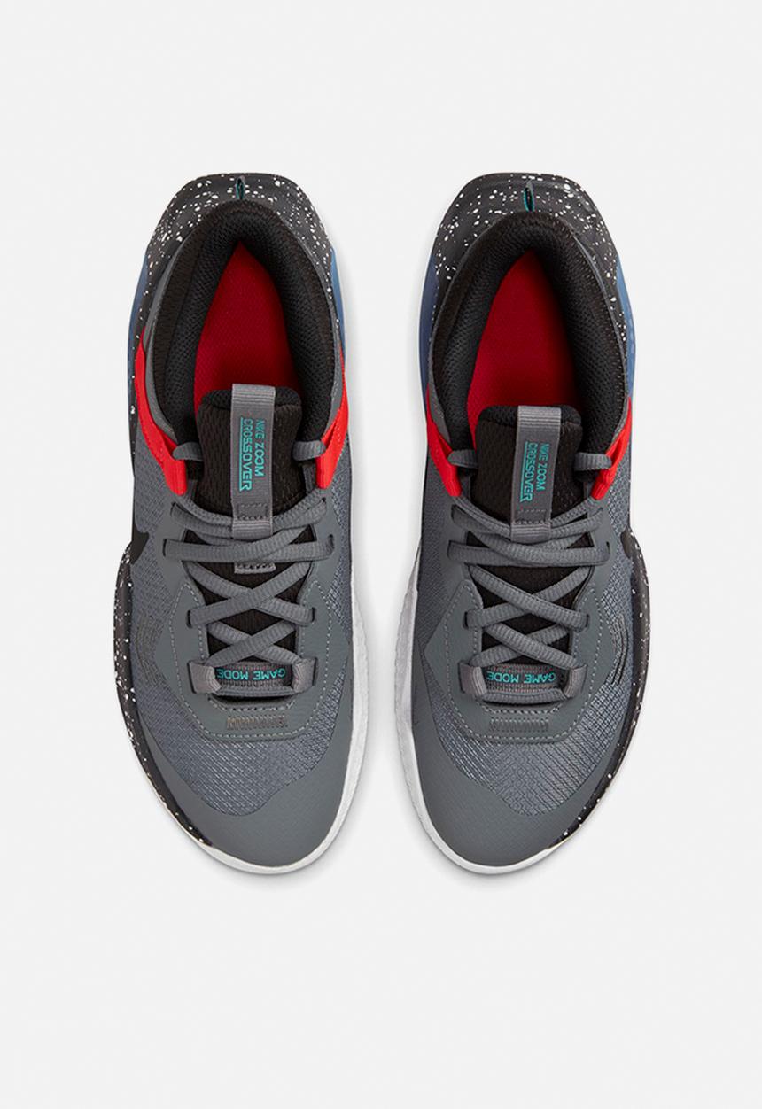 Nike - Nike air zoom crossover (gs) - smoke grey/black-siren red-washed teal