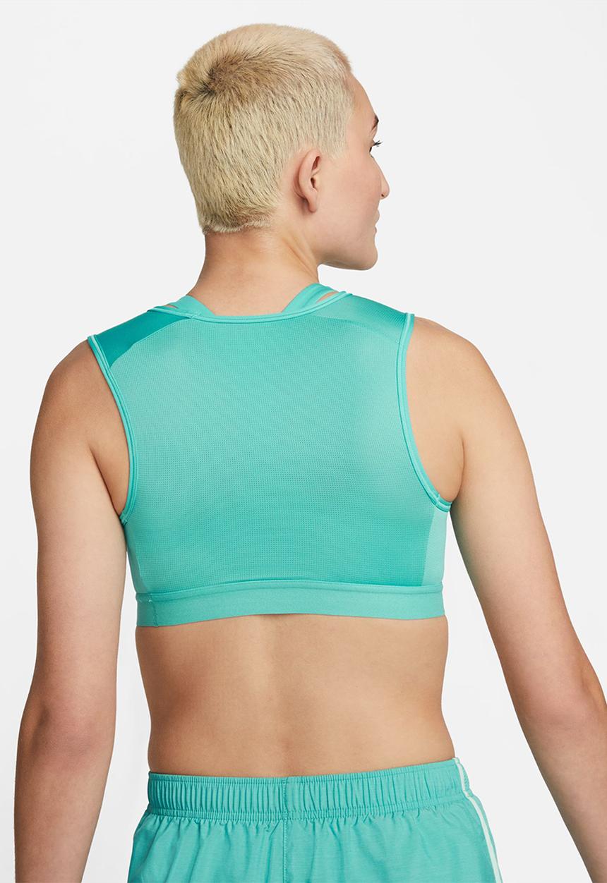 Nike - Nike air df swoosh hn mesh bra - washed teal