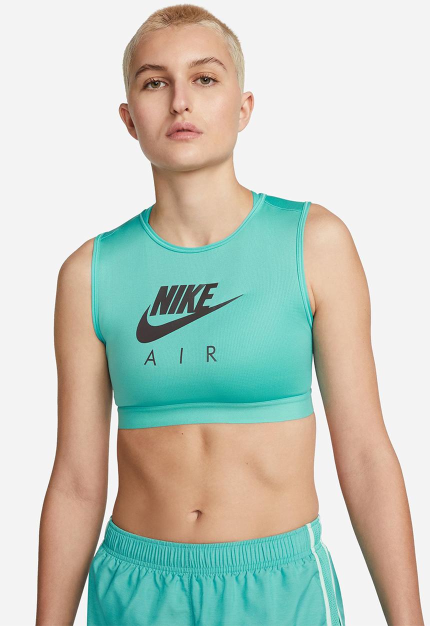 Nike - Nike air df swoosh hn mesh bra - washed teal