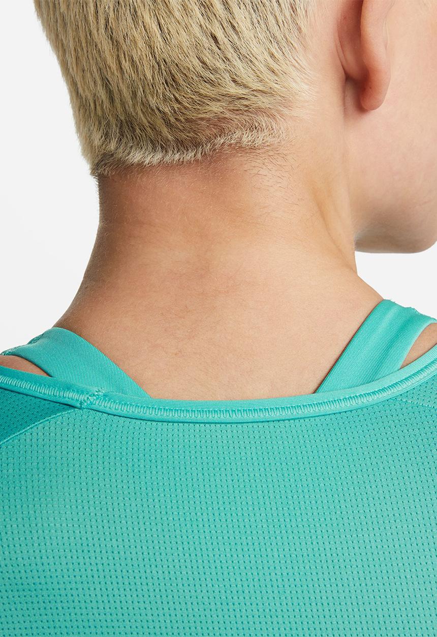 Nike - Nike air df swoosh hn mesh bra - washed teal