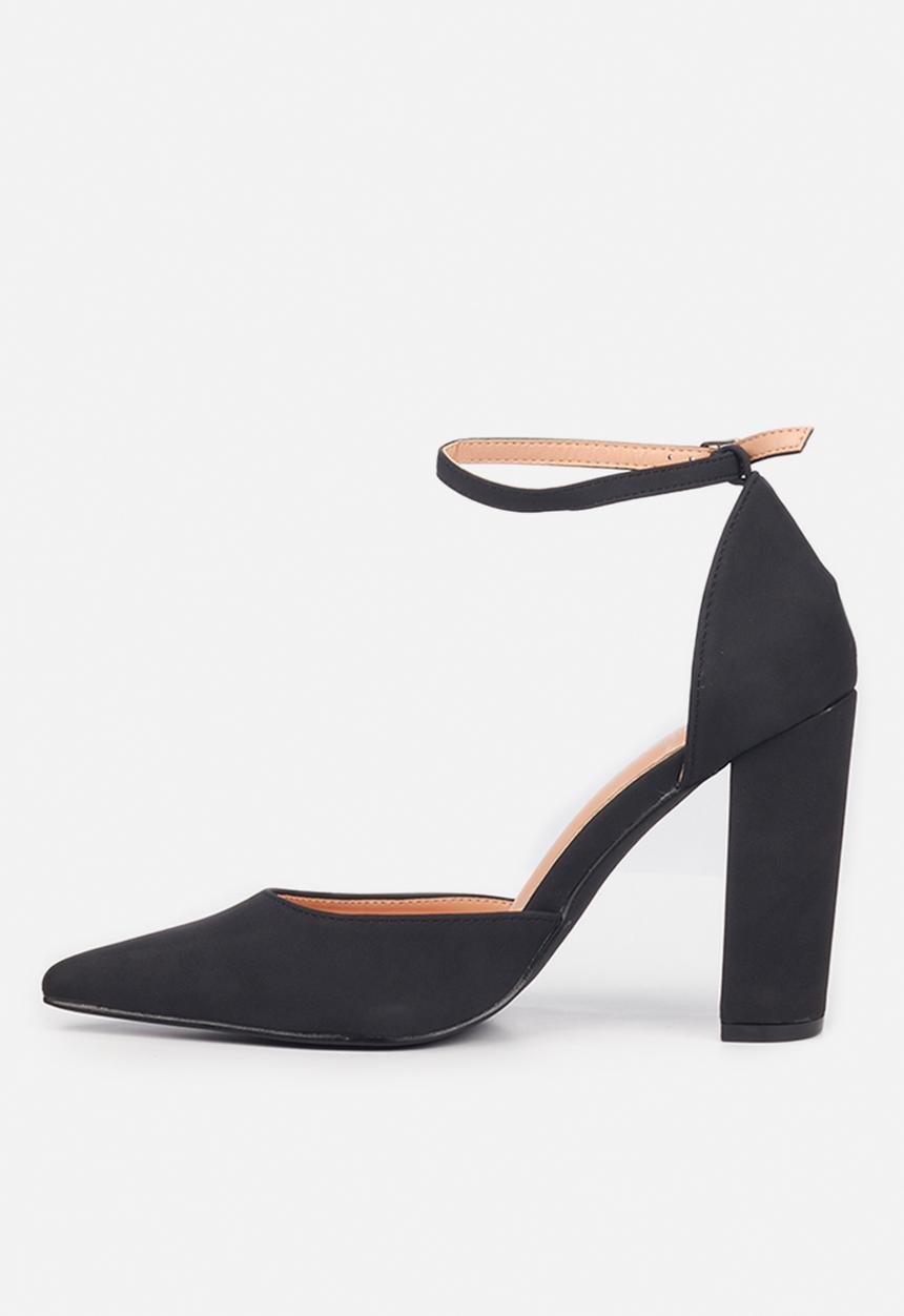 Miss Black - Criss3 ankle strap heel - black