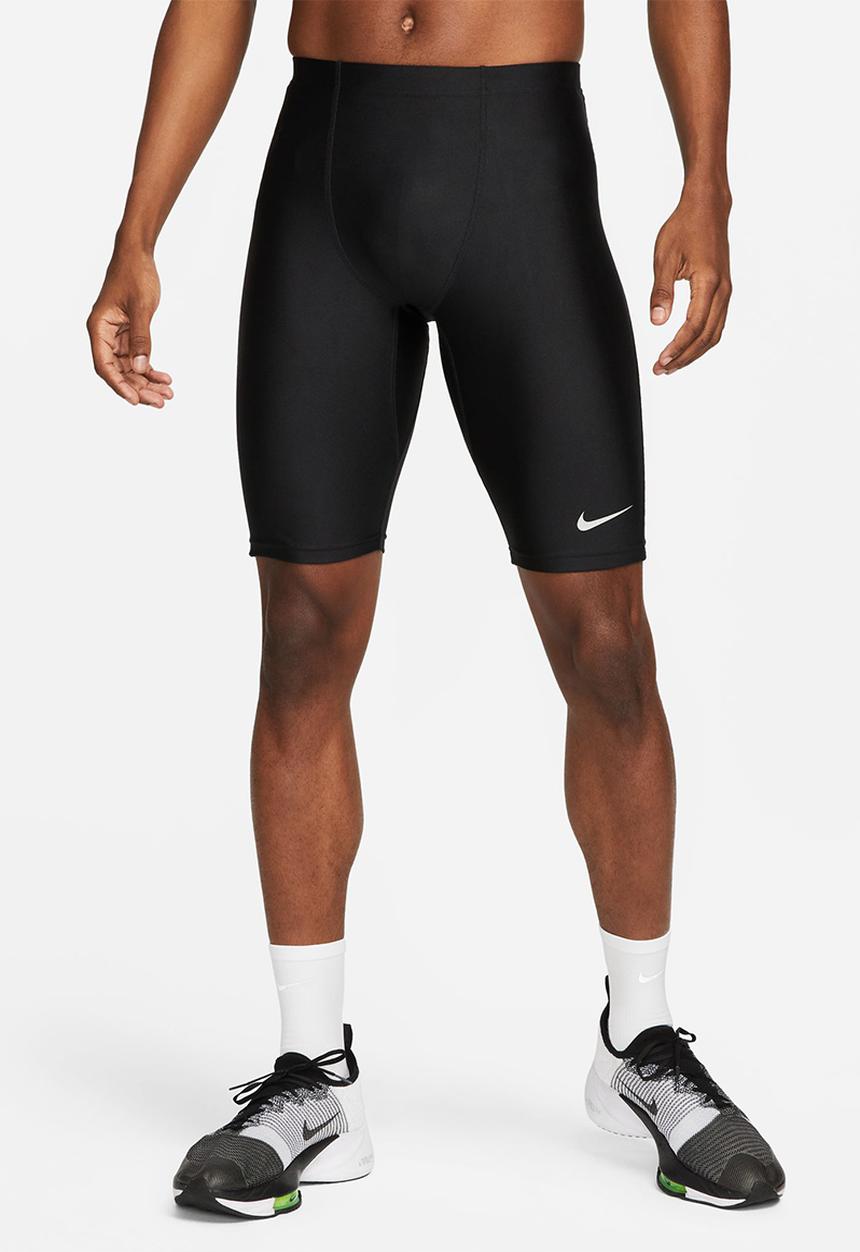 Nike - Nike df fast half tight - black & reflective silver
