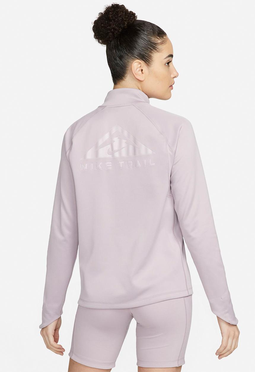 Nike - Nike df element trail midlayer - plum fog/lime glow/black