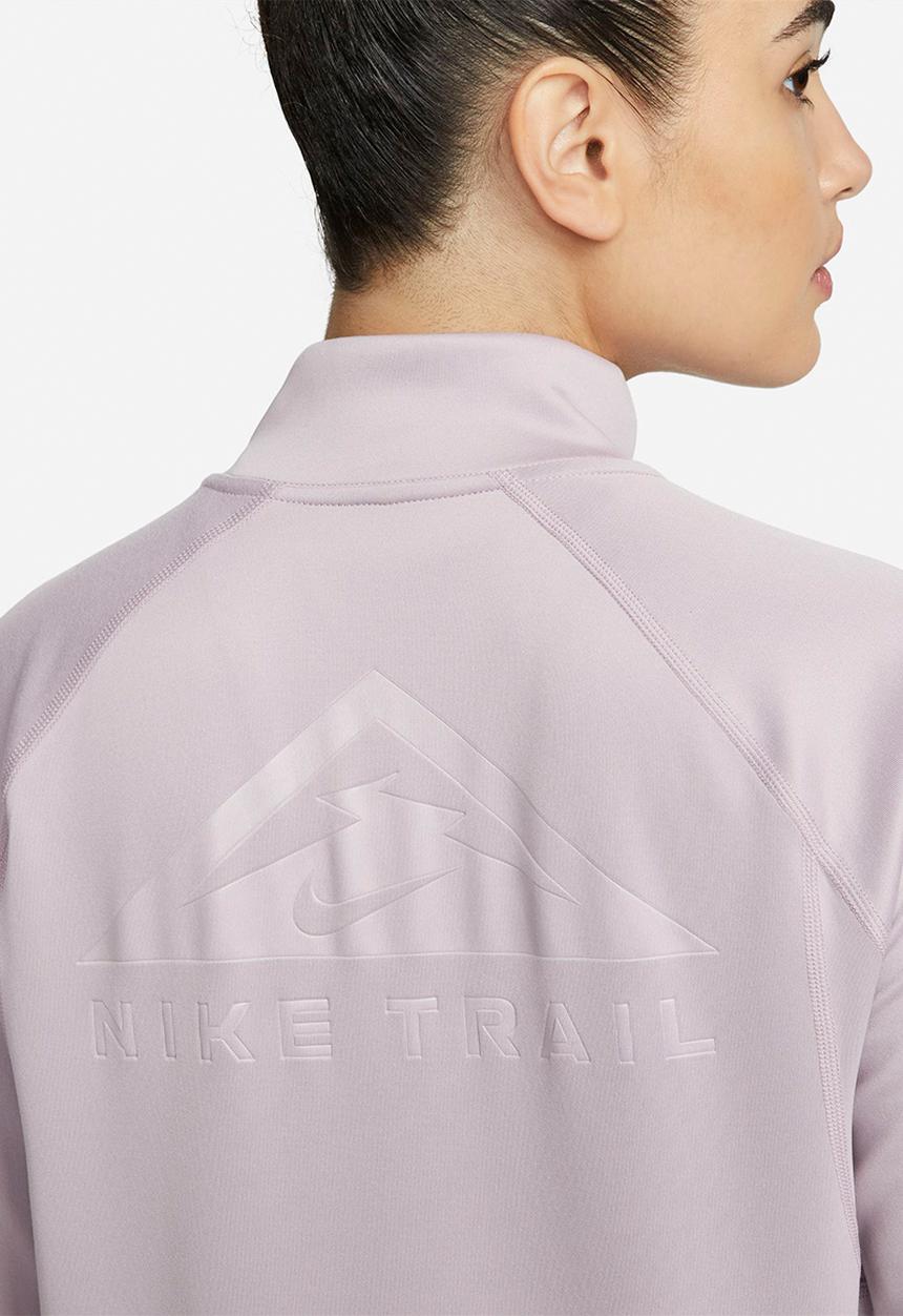 Nike - Nike df element trail midlayer - plum fog/lime glow/black