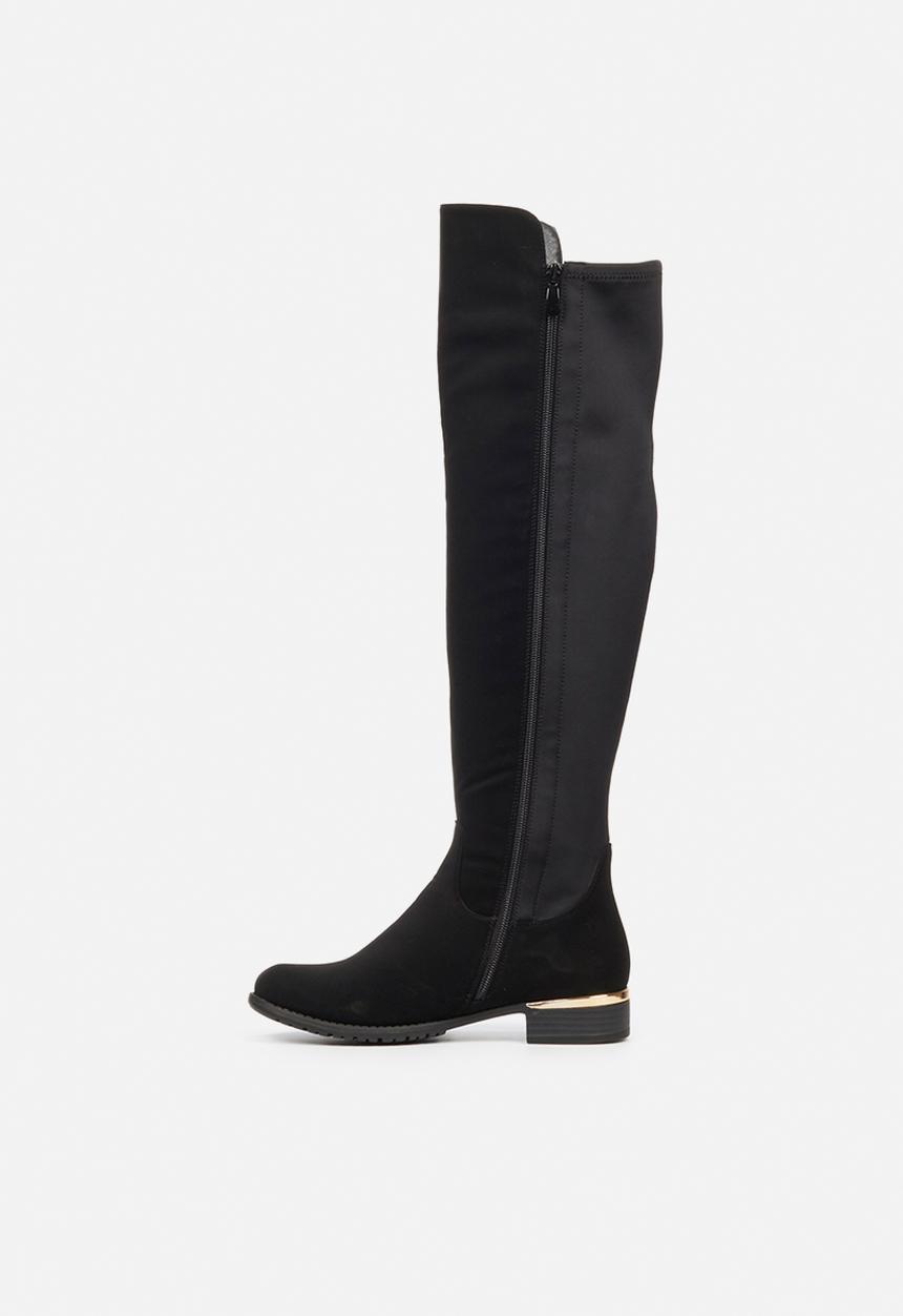 Miss Black - Hadar3 over the knee boot - black
