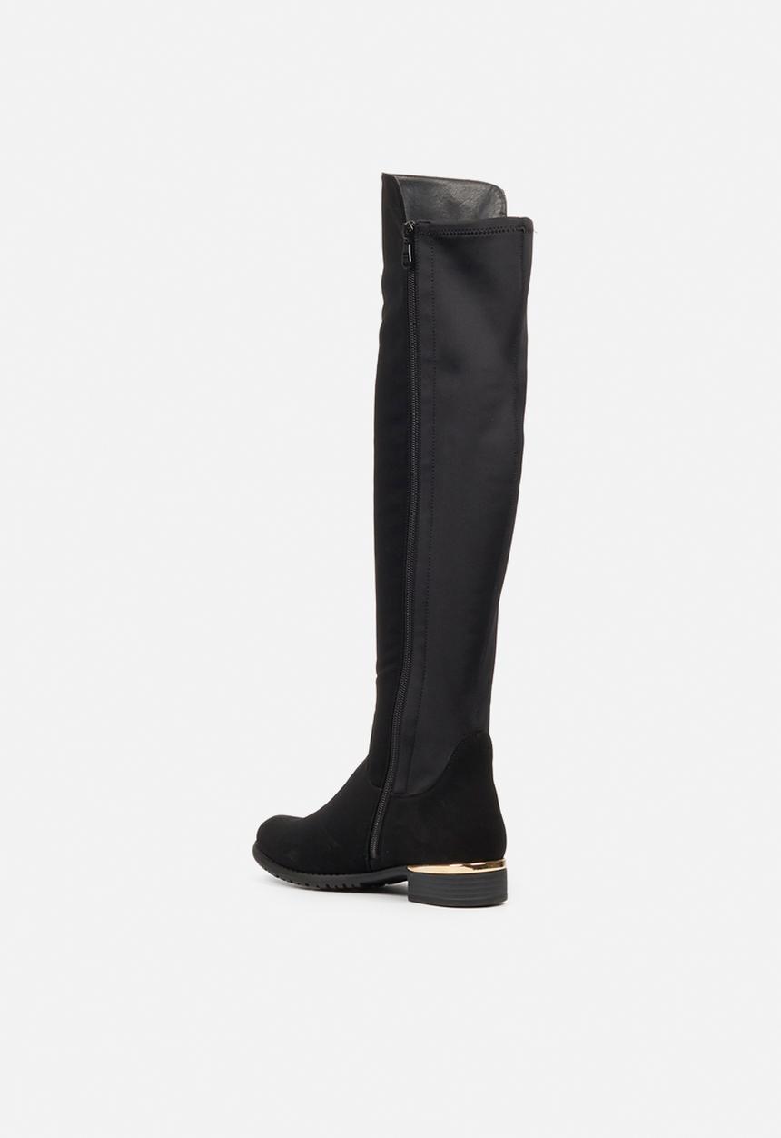 Miss Black - Hadar3 over the knee boot - black
