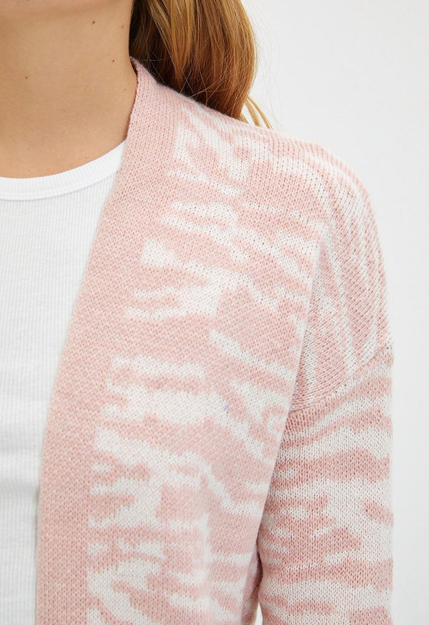 Trendyol - Jacquard cardigan - pink