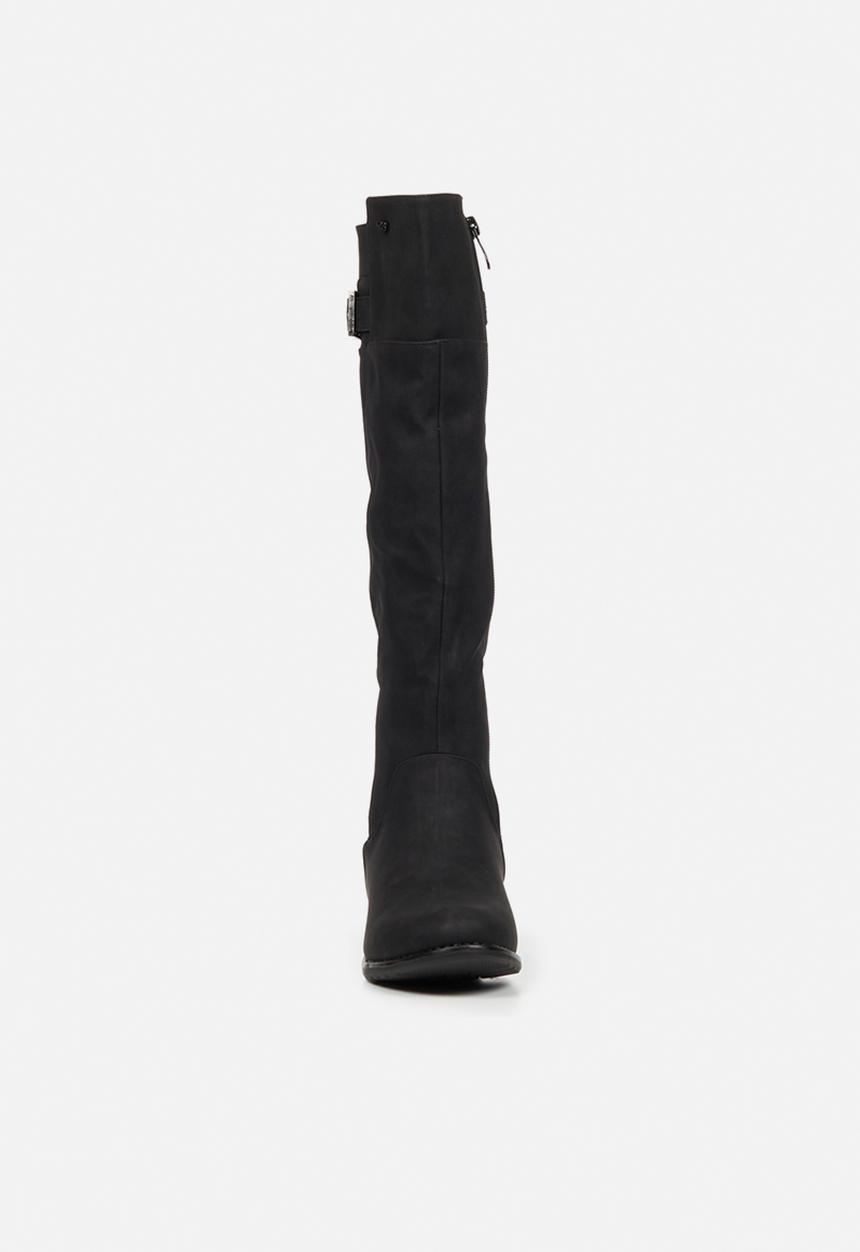 Miss Black - Rebel1 riding boot - black