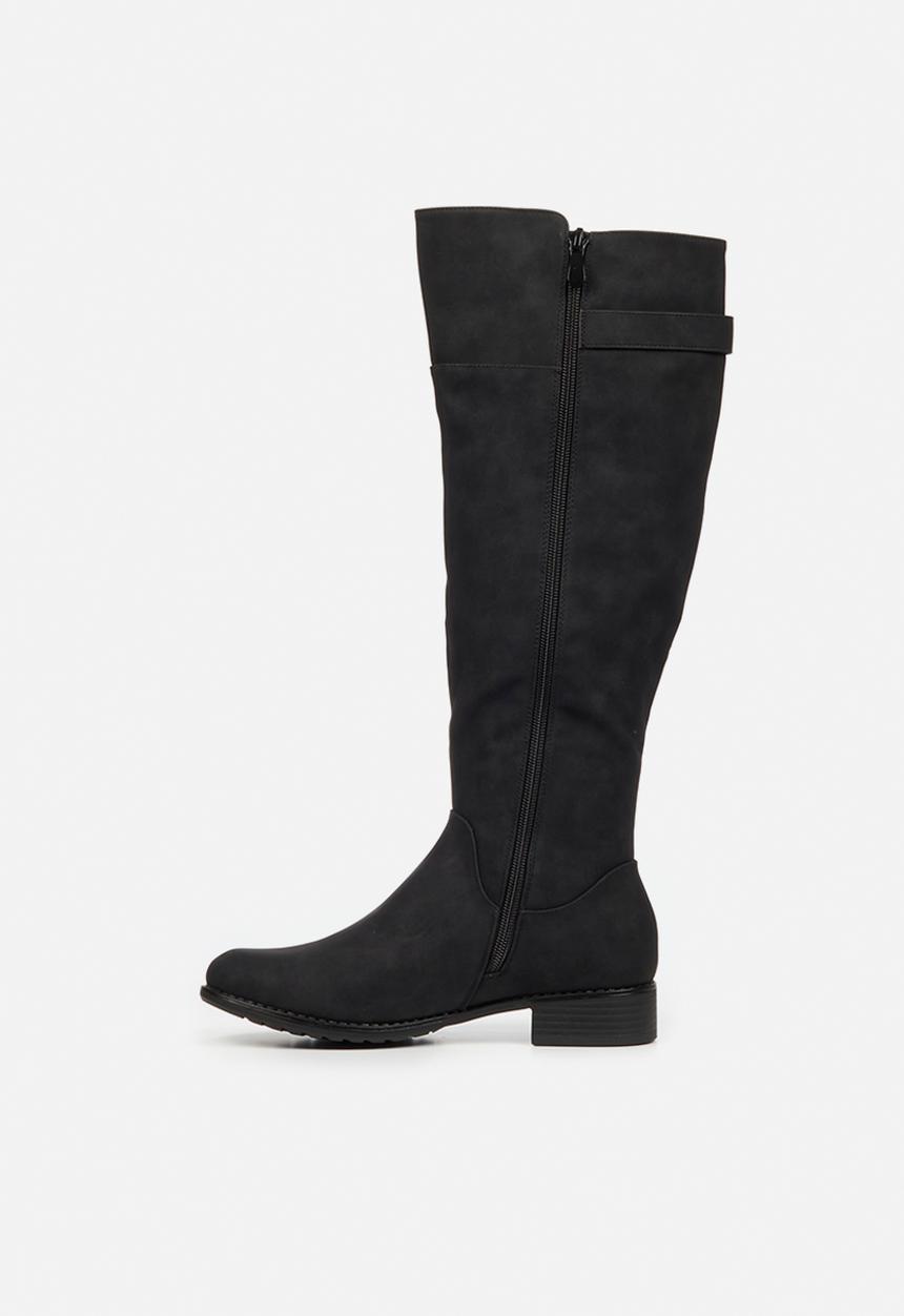 Miss Black - Rebel1 riding boot - black