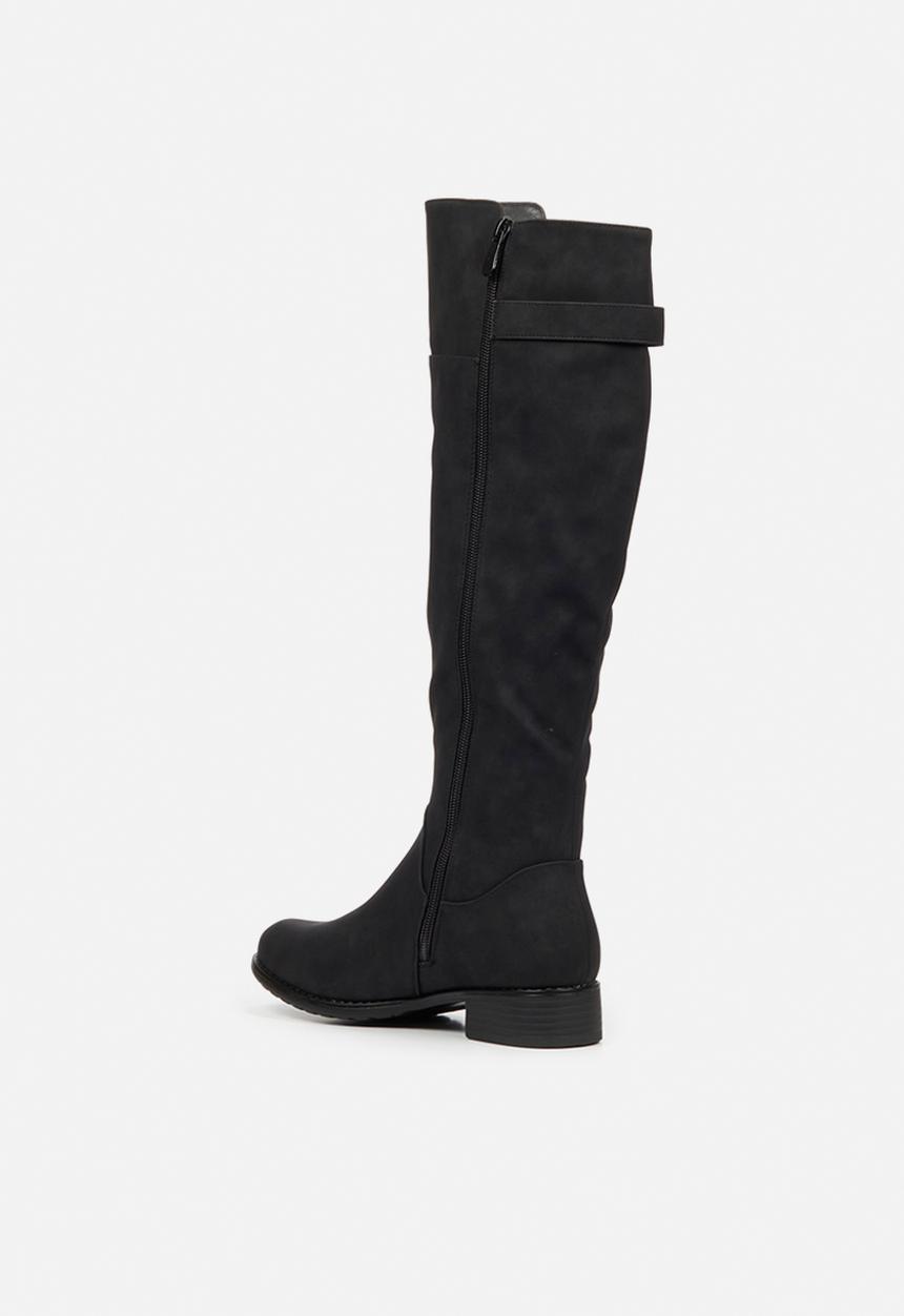 Miss Black - Rebel1 riding boot - black