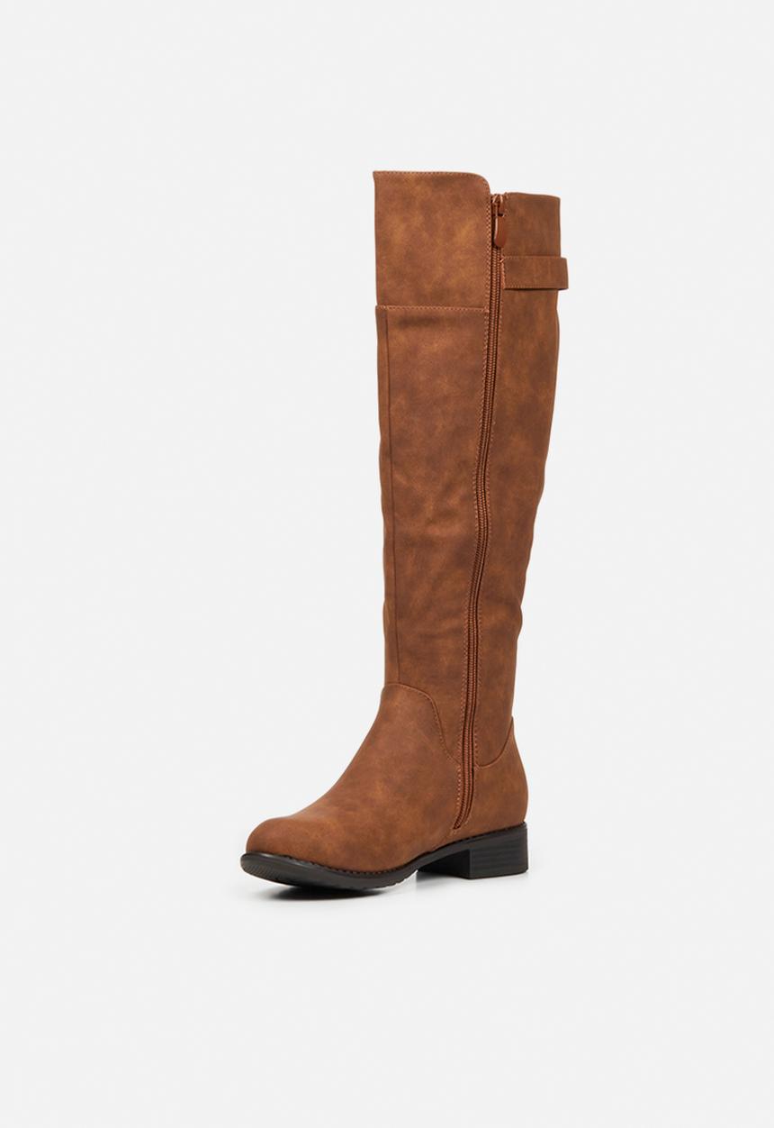 Miss Black - Rebel1 riding boot - brown