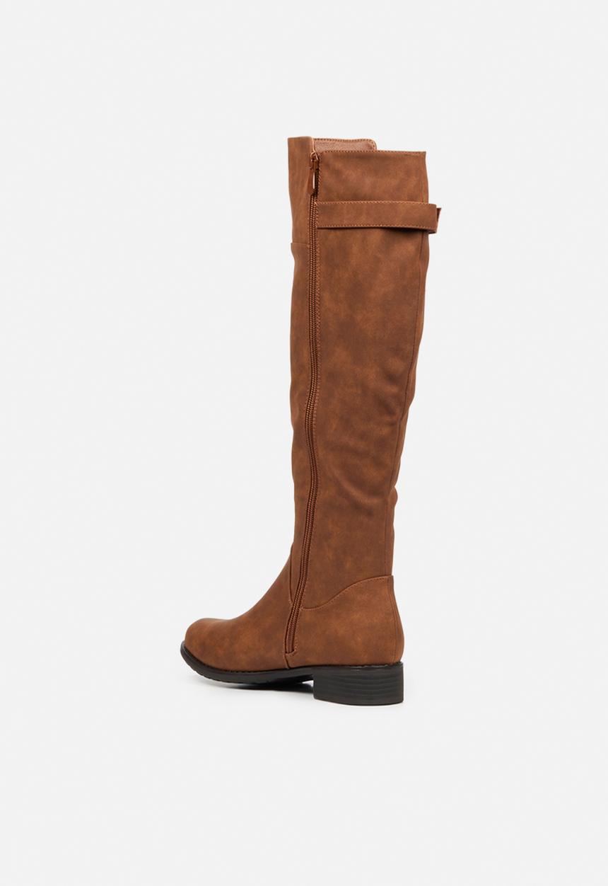 Miss Black - Rebel1 riding boot - brown
