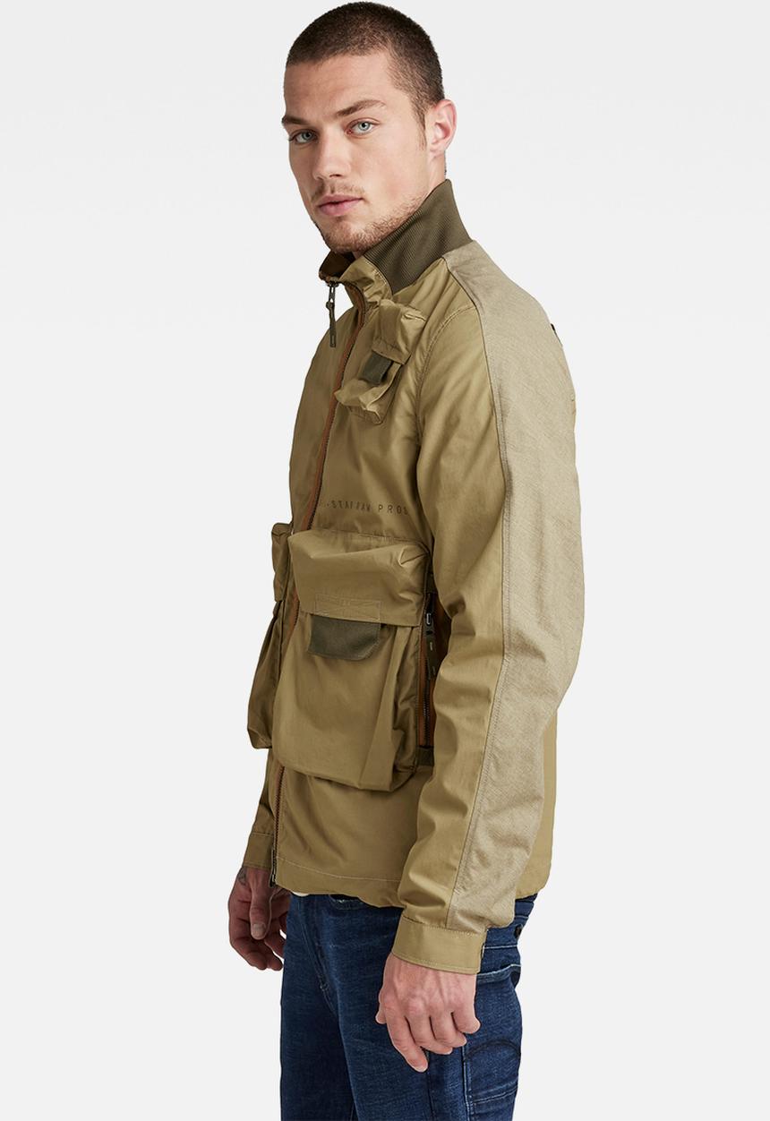 G-STAR - Zip pocket bomber - fresh army green