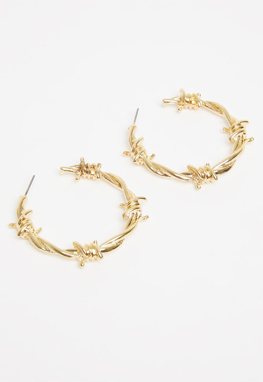 Superbalist - Emma hoop earrings - gold