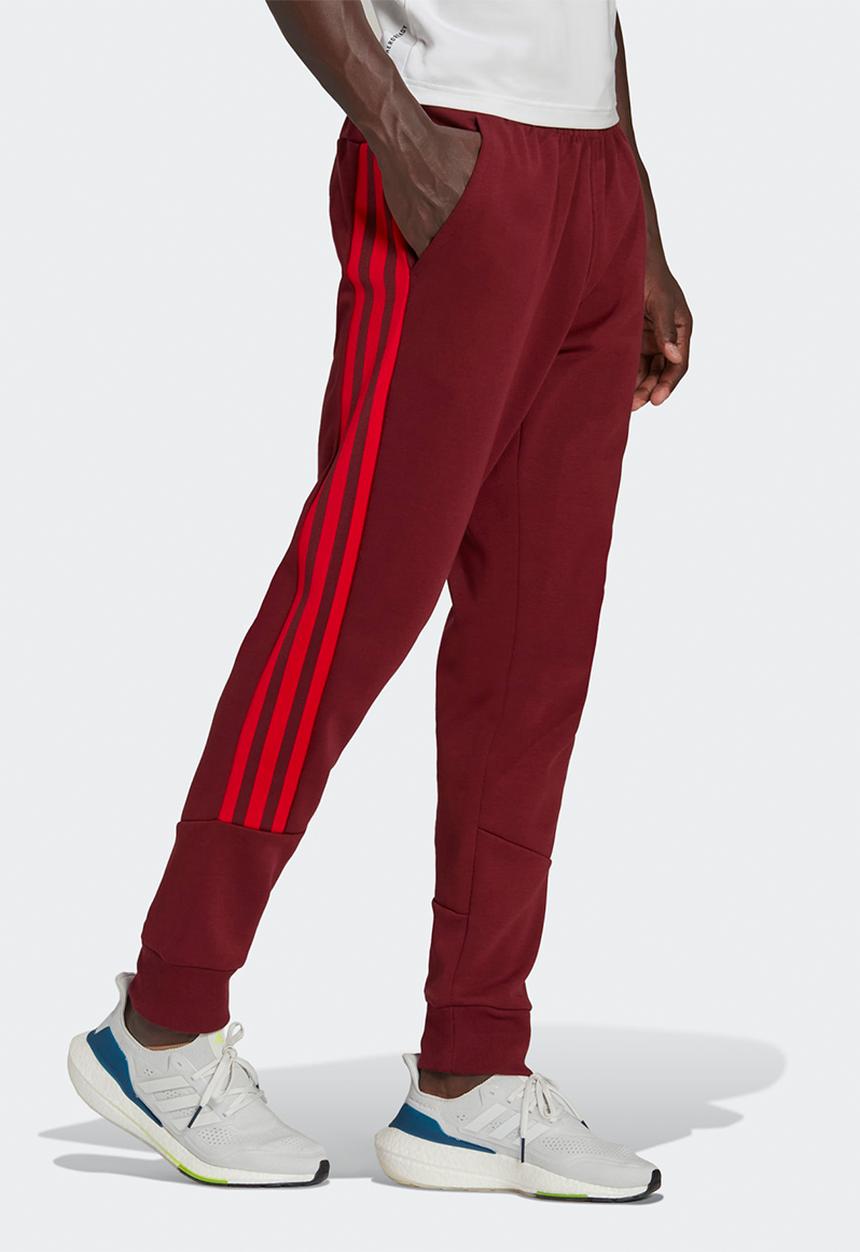 adidas Performance - Future Icons 3-Stripes Pants- shadow red