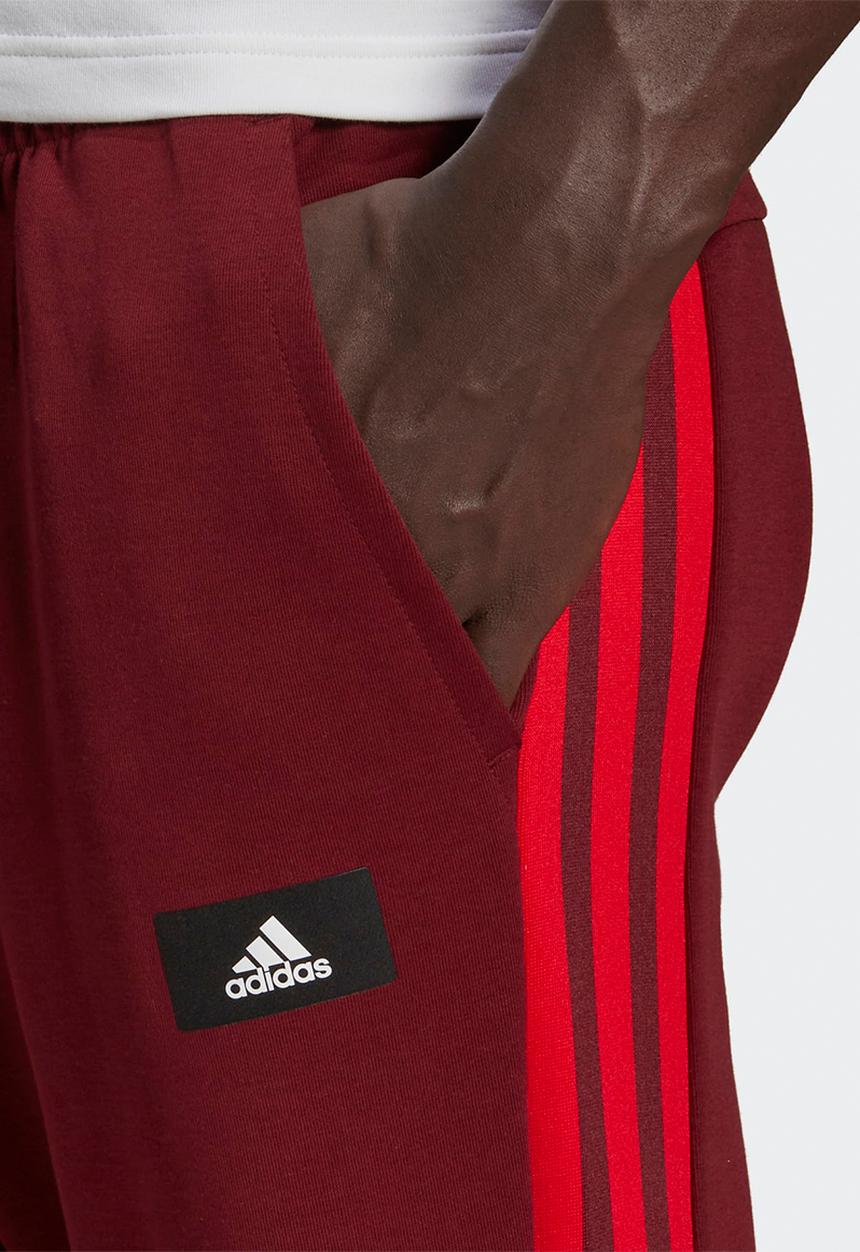 adidas Performance - Future Icons 3-Stripes Pants- shadow red